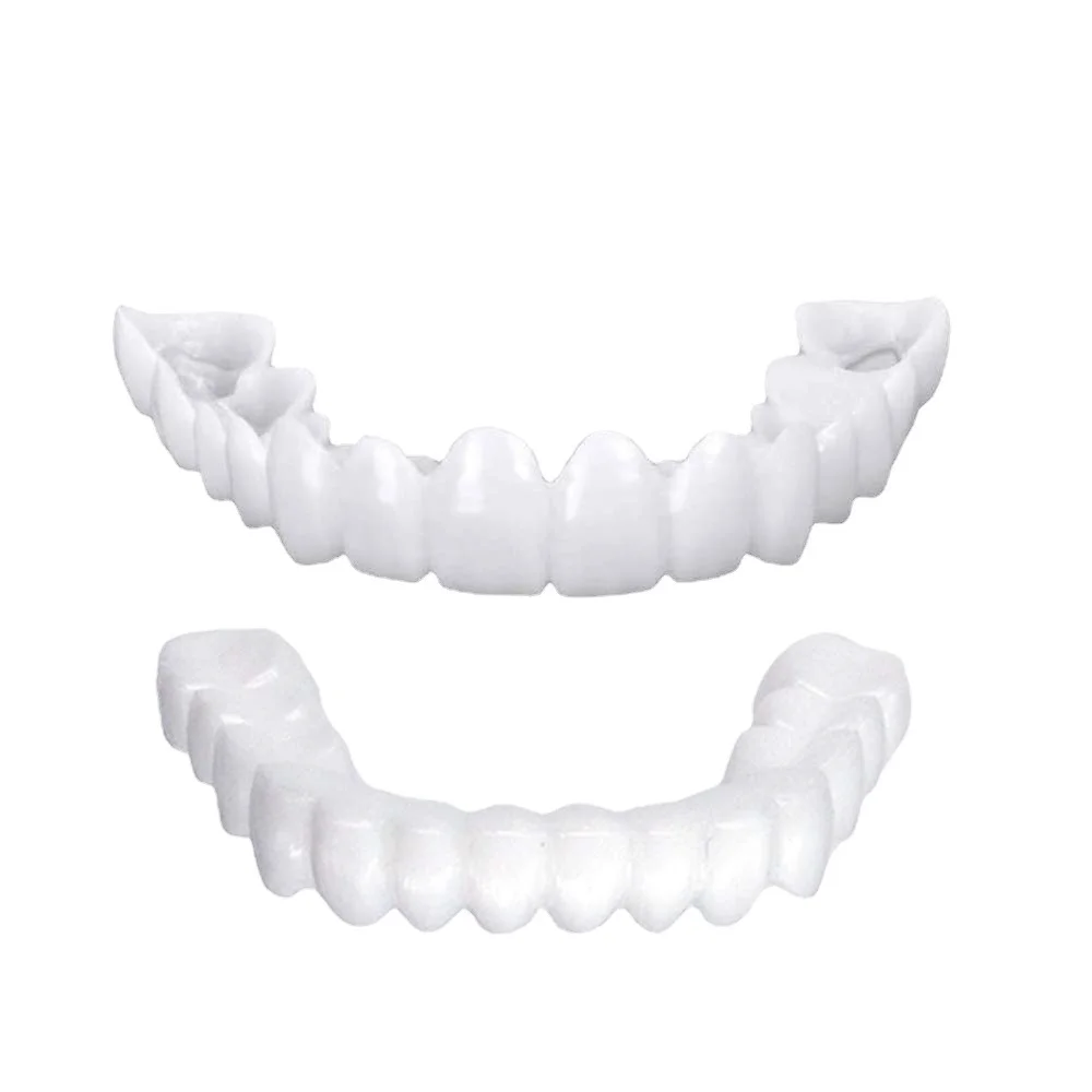 Smile customized label Upper lower False teeth cover Perfect Smile Veneers Comfort Fit Flex Denture braces