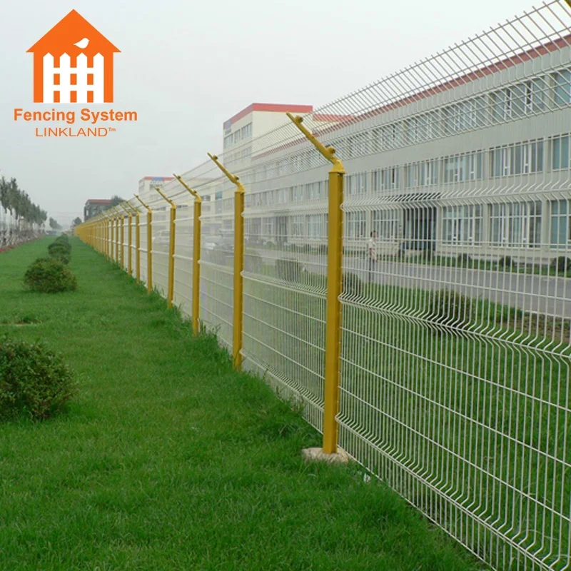 Cheap Wholesale PVC 3D Welded Wire Mesh Fencing For Home Garden