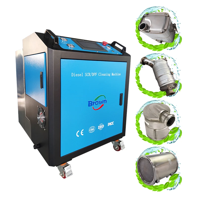 Support Customization Diesel Particulate Filter Cleaning Machine DPF Cleaner BR-SCR-B02 Rated Power 14Kw