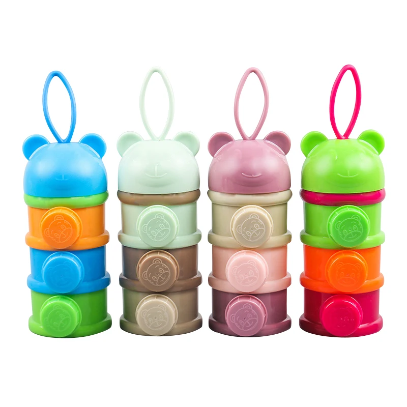 
New Baby Products 4 Layers Baby Milk Powder Storage Container 