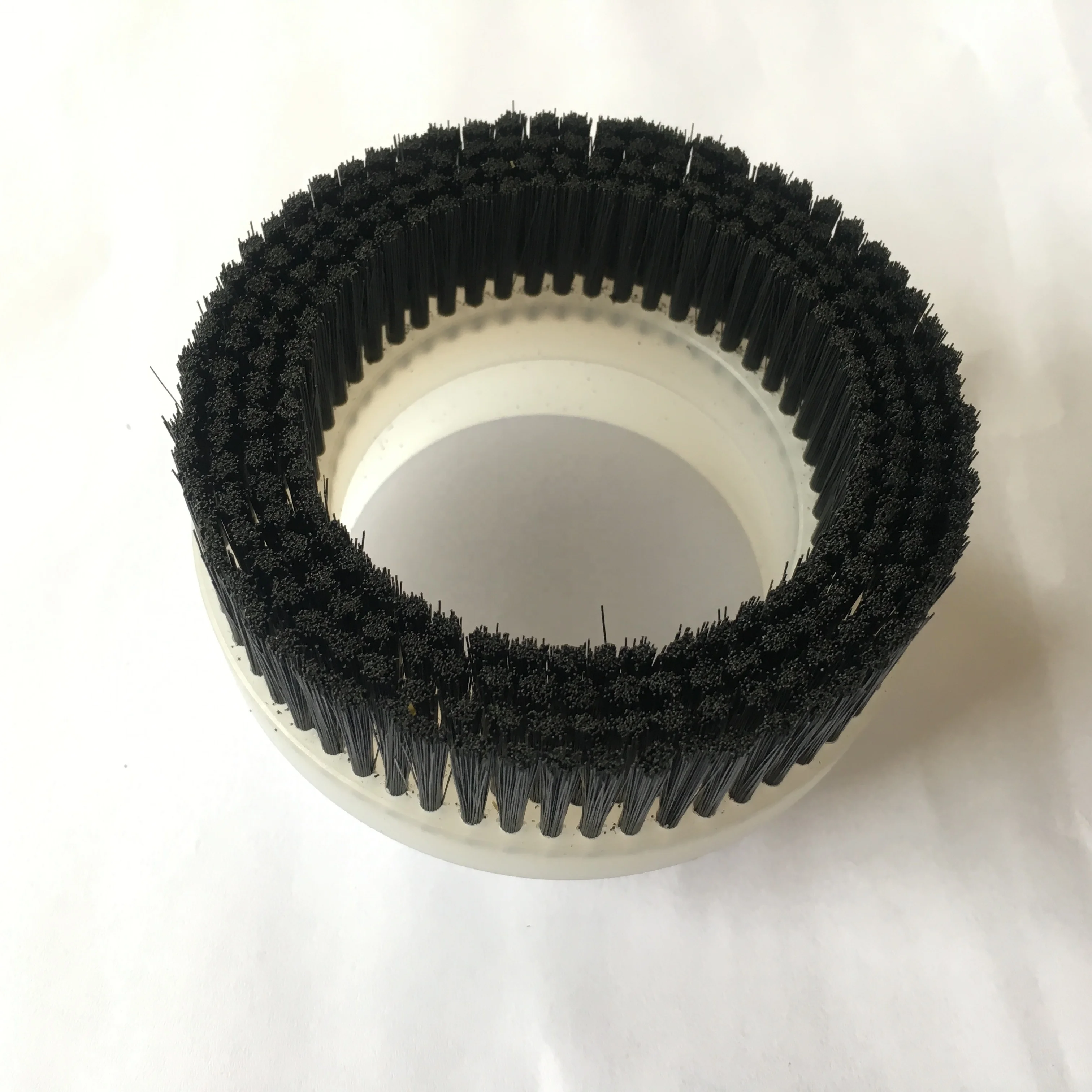 industrial abrasive Nylon wheel brush        circle  cleaning brush