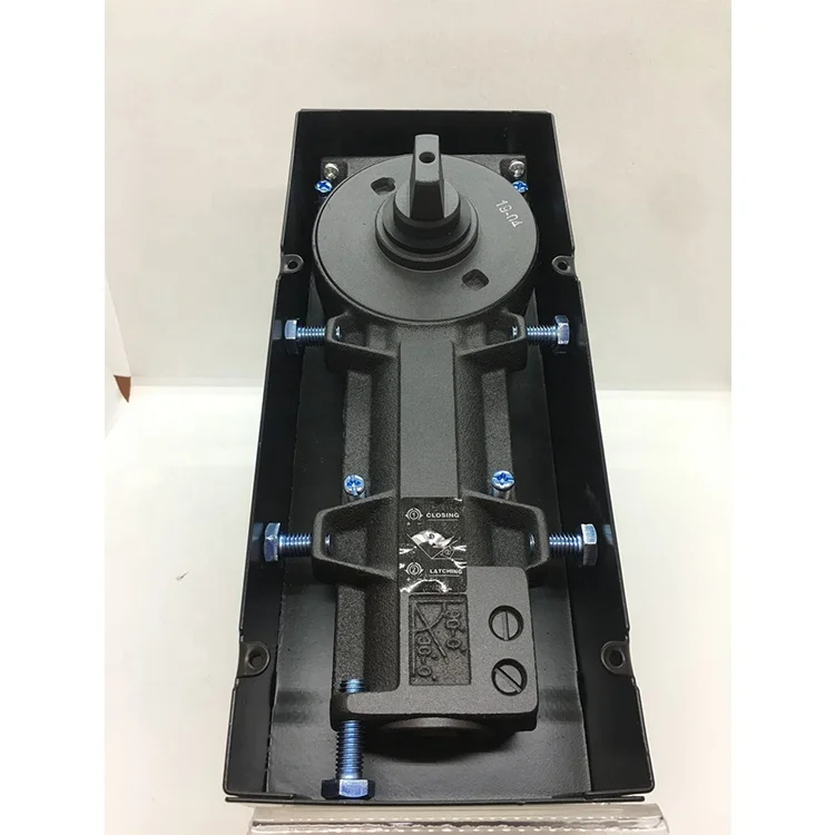 High quality Italy Type Adjustable Heavy Duty double cylinder floor spring for glass door