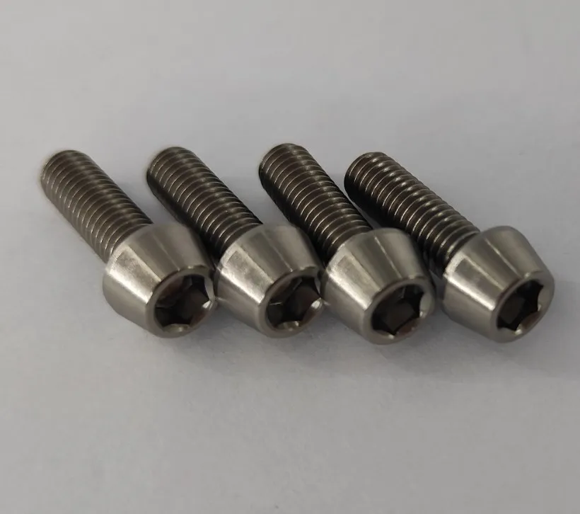 titanium bolts 5x16 titanium socket head bolt din912 titanium alloy bolt