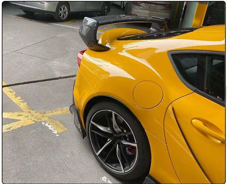 Высококачественный спойлер из углеродного волокна ST для Toyota Supra A90 A91 Bull Devil Модернизированный