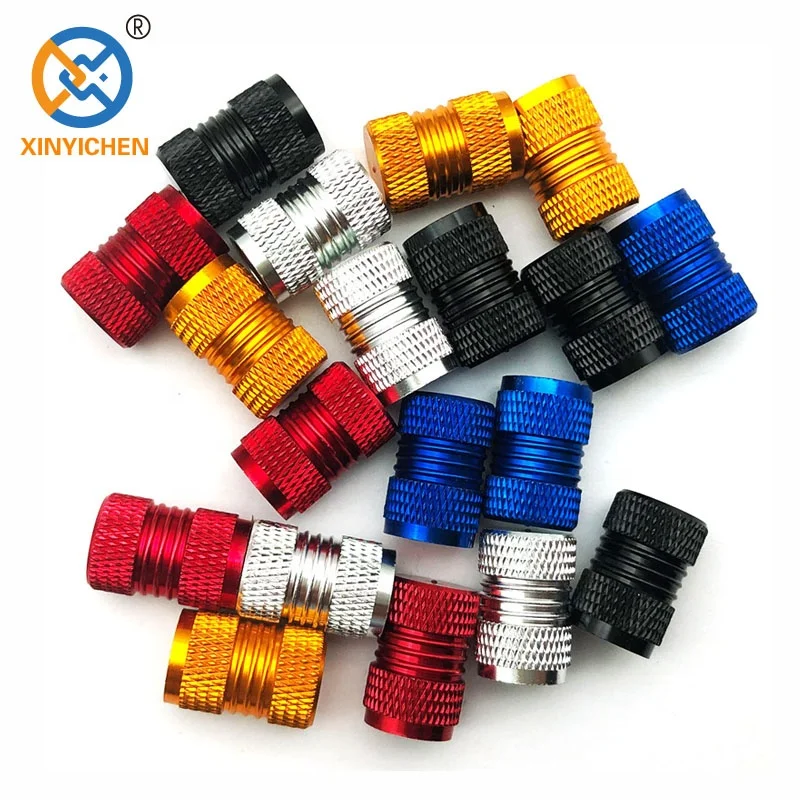 Presta Valve Caps Anodized Aluminum Bike Dust Cap Tire Use On Presta/French Valves MTB Mountain Road Bikes