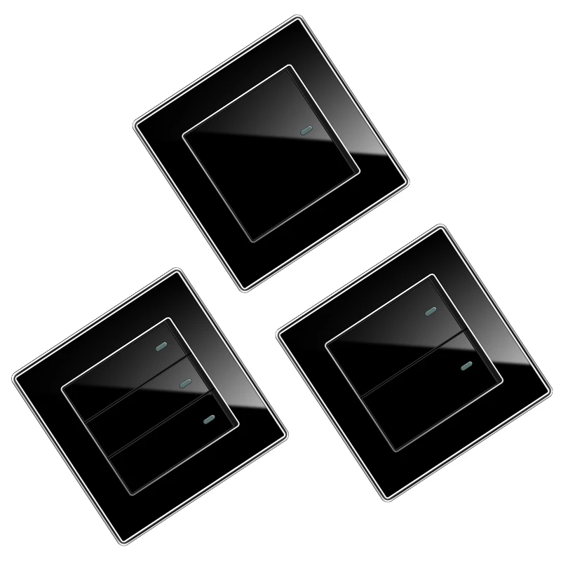 OEM Custom New Injection Mould Wall Electrical Switch Plastic Injection Mold White And Black Acrylic Light Switch fabrication