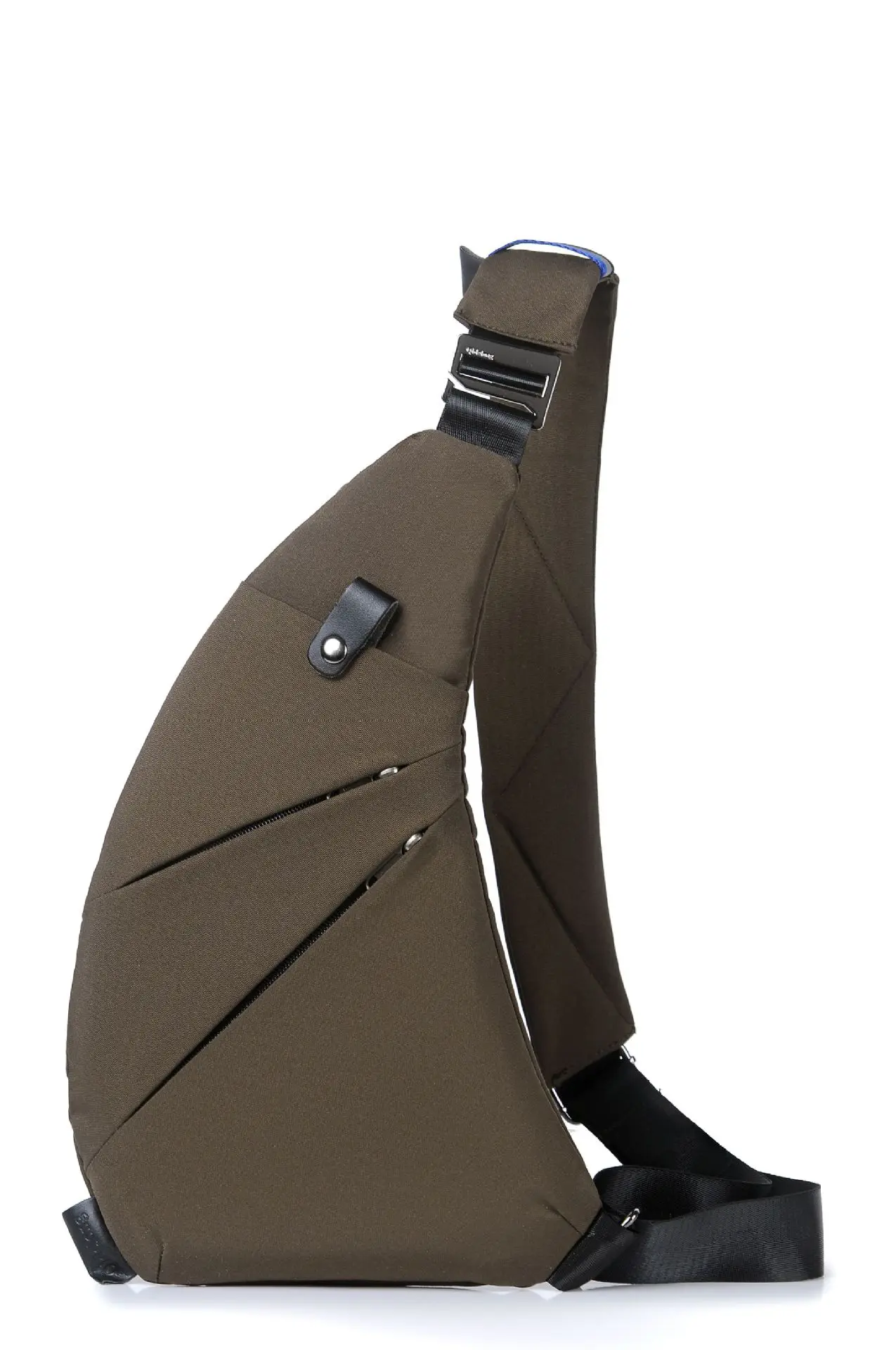 Wholesale Cheaper Polyester Multiple Pockets Sling Bag- Anti-Theft Chest Shoulder Backpack Crossbody Bag