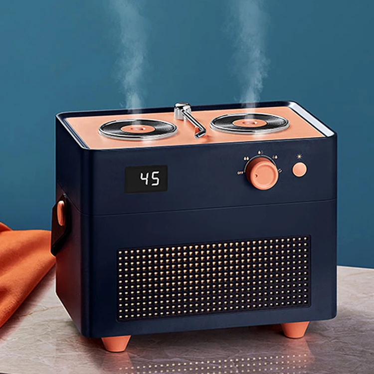 Newly Wireless Large Double Spray Cool Mist Ultrasonic Humidifier For Bedroom