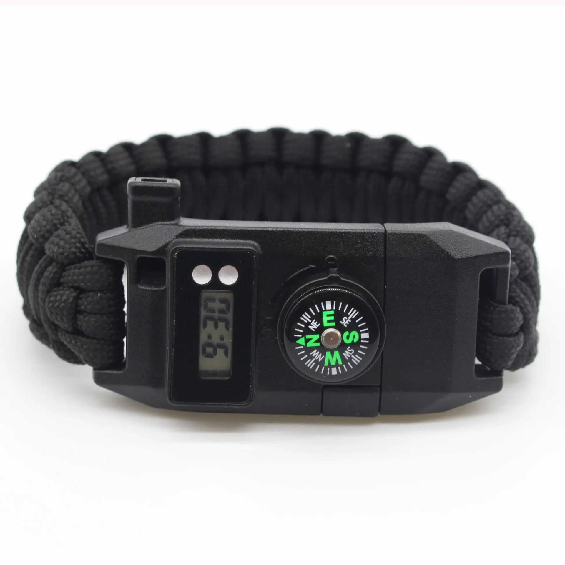 7 In 1 Paracord Survival Outdoor Bracelet Multifunction Tactical Emergency Camping Rescue EDC Bracelets Escape Wrist Strap