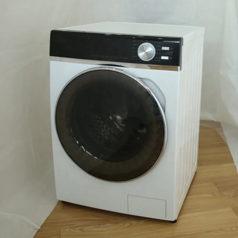 New Condition 12kg Electric Front-Loading Washer Manual Power Source for Household and Hotel Use