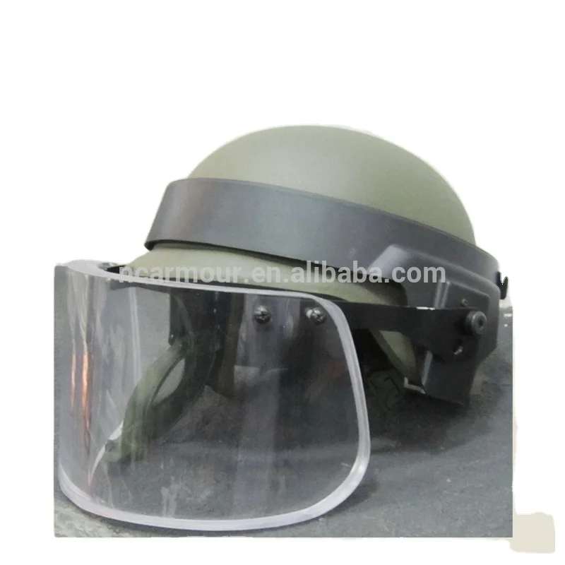 
 Баллистический шлем с козырьком  