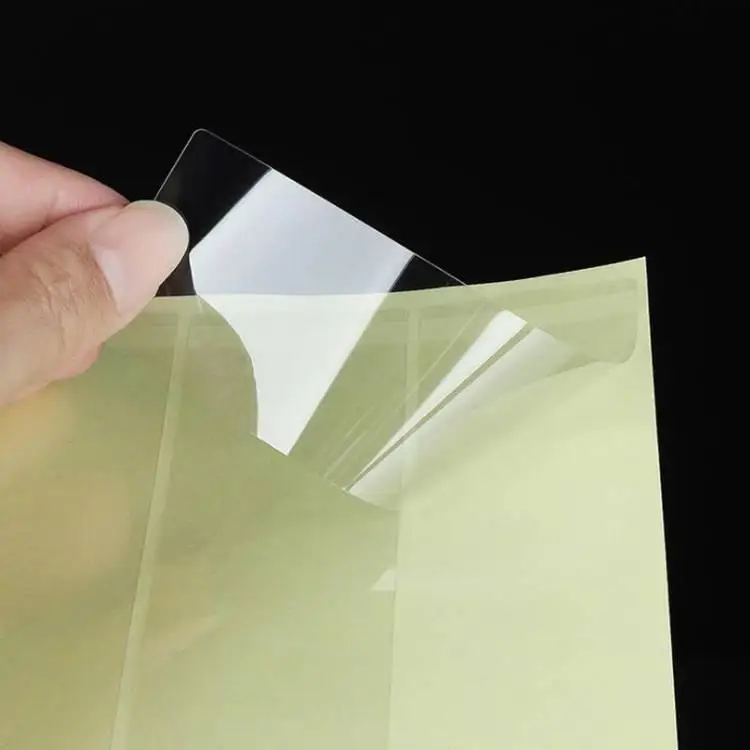Foshan Factory Die cut protective film Clear Color Customized Mobile Phone Screen Protective Film