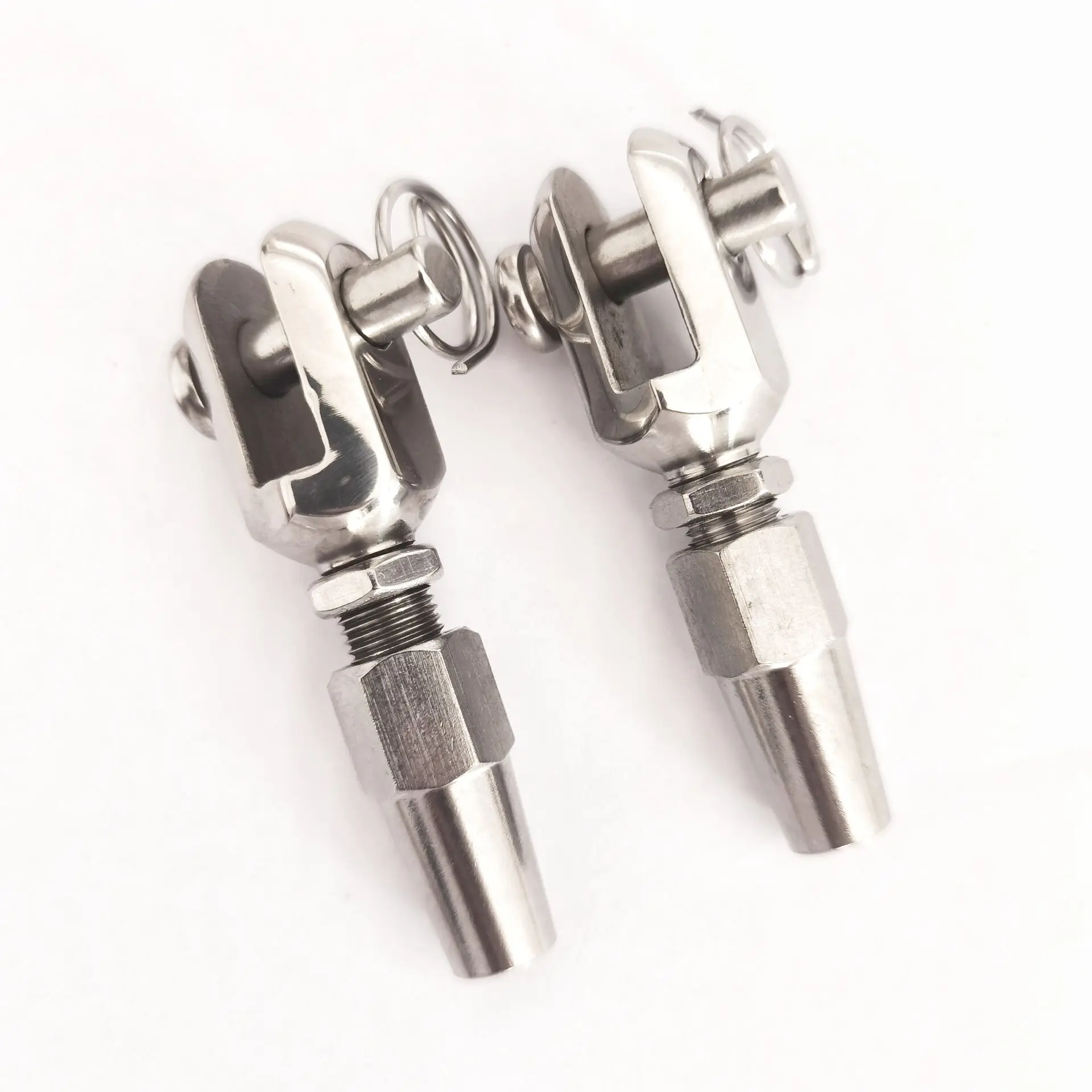 316 Swageless jaw terminal Stainless steel 316  swageless thread terminal wire rope end fittings