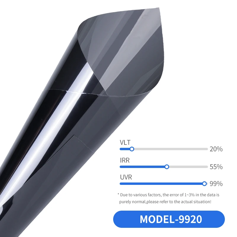 Top Quality A+ Series Hot Automobiles & Motorcycles Solar Window Film/ Car Window Film Tint