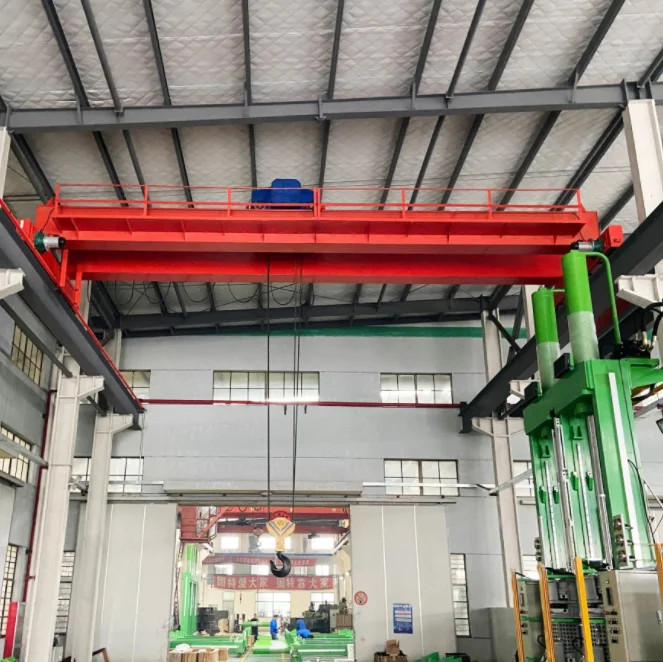 Chinese Manufacture Heavy Duty Foundry Ladle Overhead Casting Crane Ceiling Bridge Launcher Crane