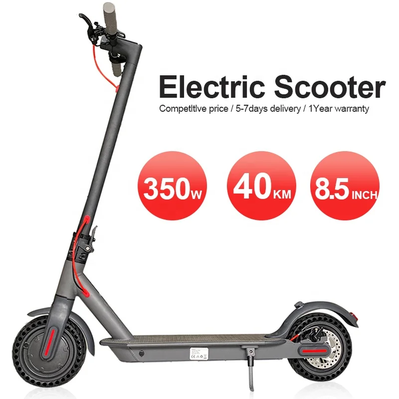 EU Stock PHAEWO Scooter Direct Buy China 8.5 Inch 350W Motor Manufacturer Folding Two Wheel Mobility Electric Scooter
