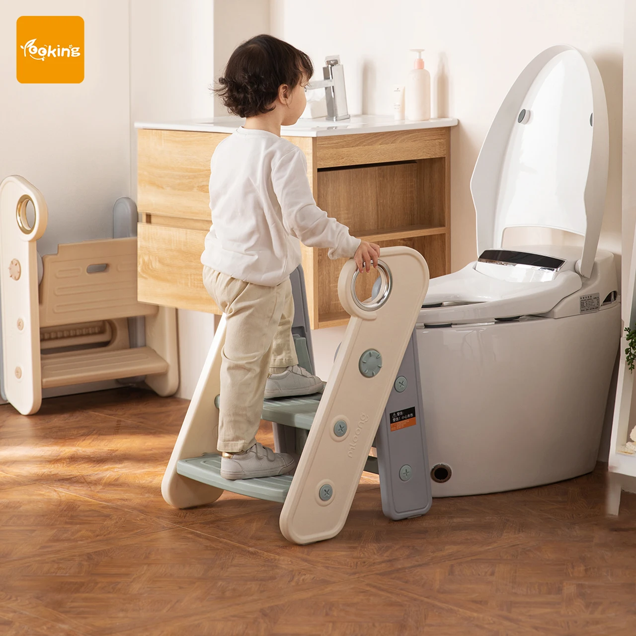 Foldable Baby Step Stool Kitchen Small Step Ladder Bathroom Folding Stools