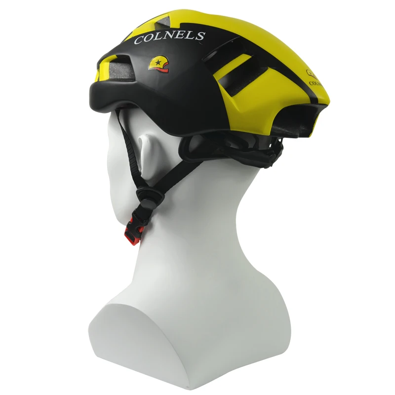COLNELS Helmet Yellow Black 58-62cm Head Circumference Ultralight Bike Riding Protection