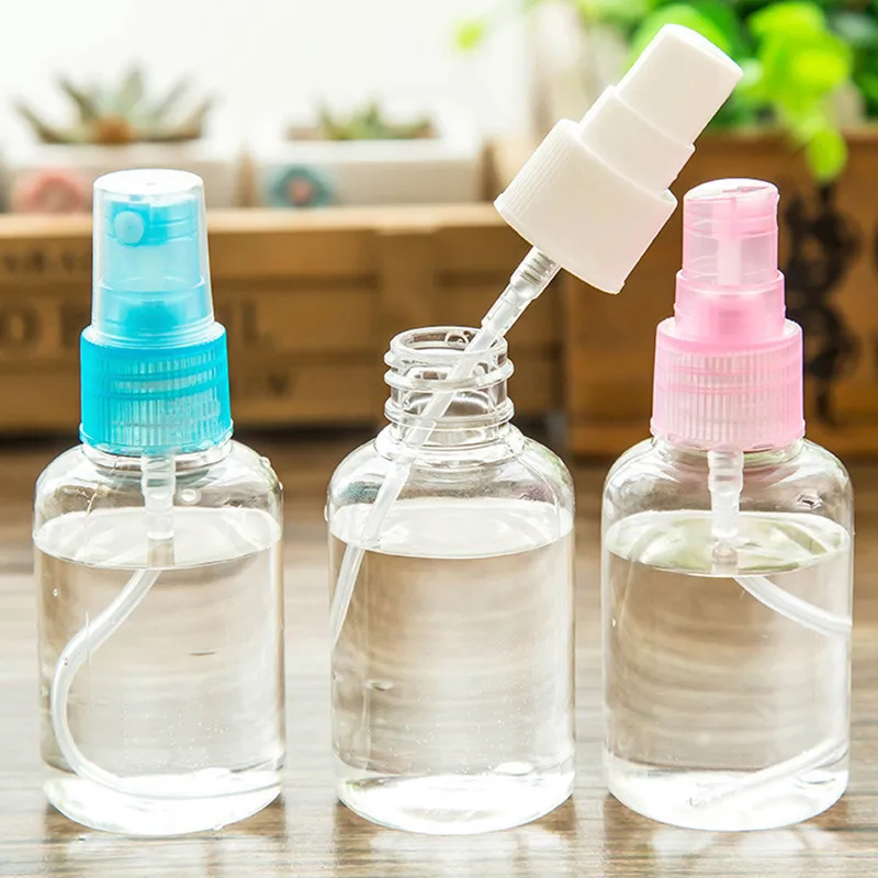 60 Ml 50 Ml Pet Hand Sanitizer Bottle Plastic Mist Spray Pump Bottle 2oz 1.7oz With Mist Sprayer Pump