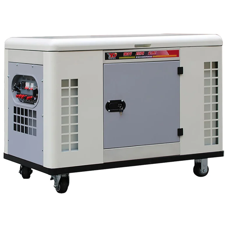  110V 220vV 400 В для домашнего использования бытовой генератор 10kw Бесшумная дизель-генераторная