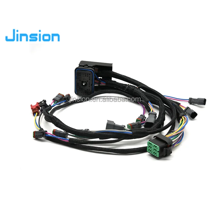 JINSION Excavator parts E330C C9 Engine wire harness for Cat 320C excavator controller wire harness 230-6279
