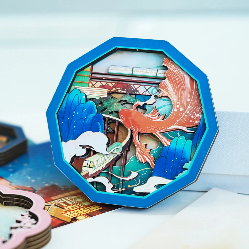 Wholesale Customized Good Quality Diy City Souvenirs Paper Symbolic Gift For Birthday