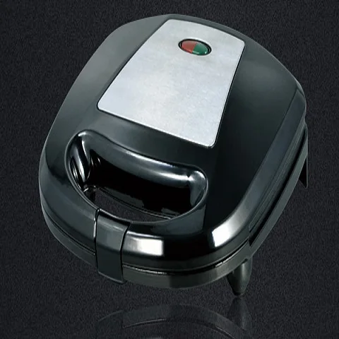 All Time Best Selling  Breakfast  Sandwich Maker with Custom Fixed Plate Good Design  Black  OEM Wrap