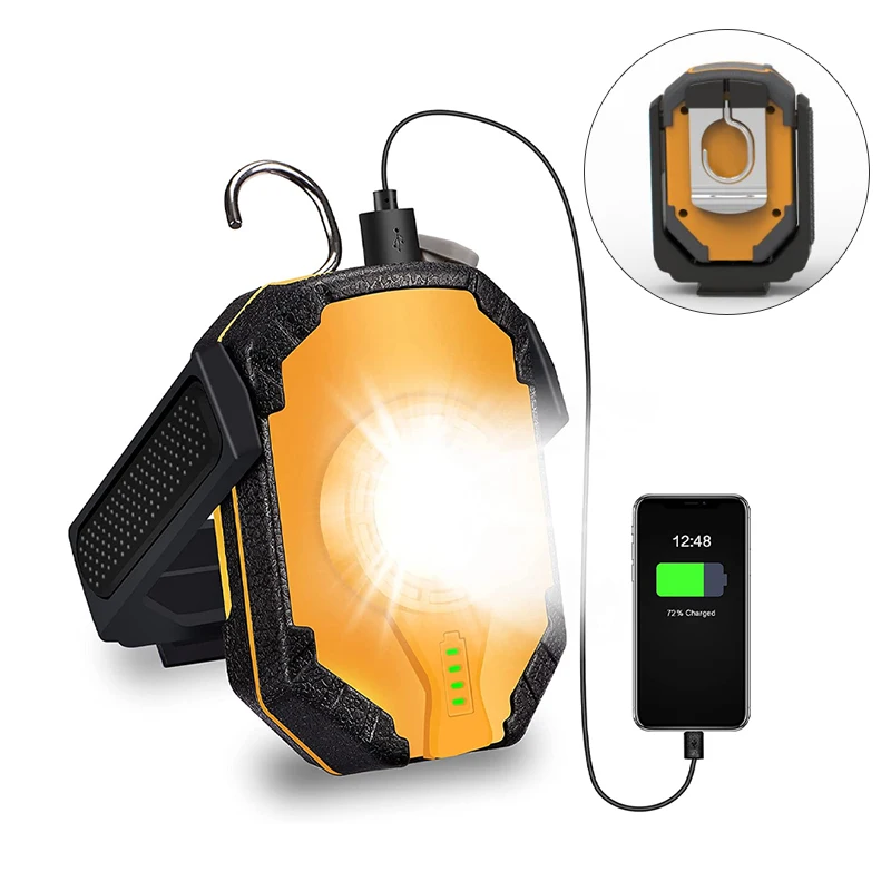 Factory customized super bright 15w 1000lm portable waterproof magnetic base inspection cob led working lights