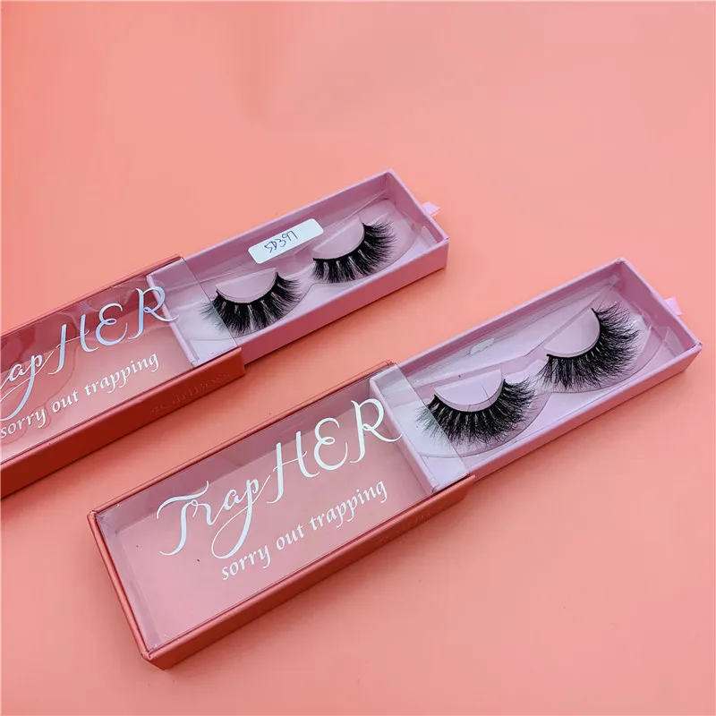 
most popular private label phone case Butterfly Dramatic long 3d 25mm mink strip eyelashes luxury design box 