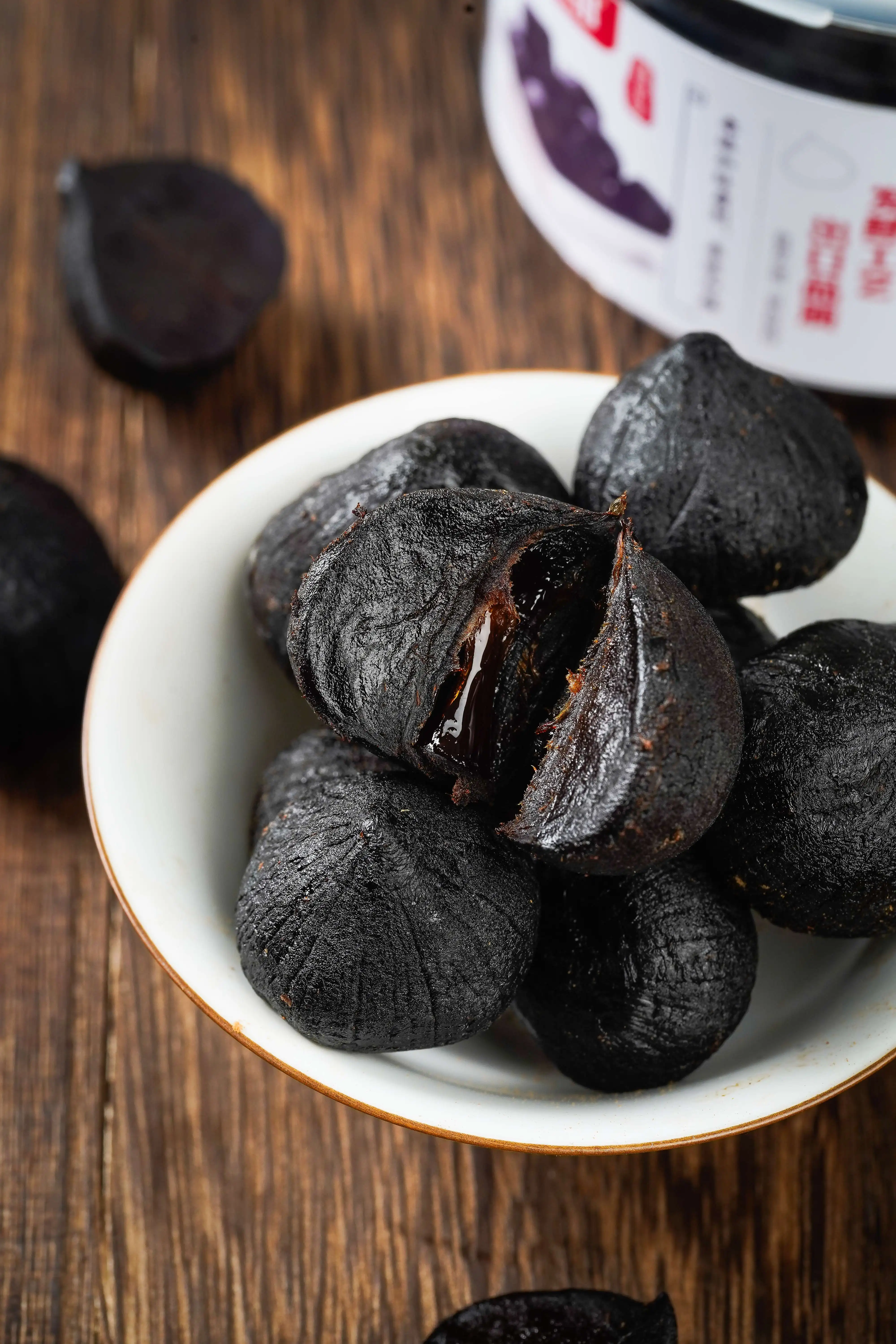 factory price premium quality garlic hearlty snack food 100% pure organic black garlic