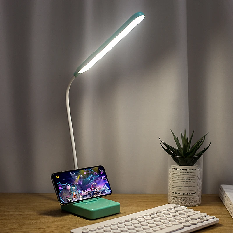 
Quality table light lamp bedroom bed side rechargeable modern led table lamp 