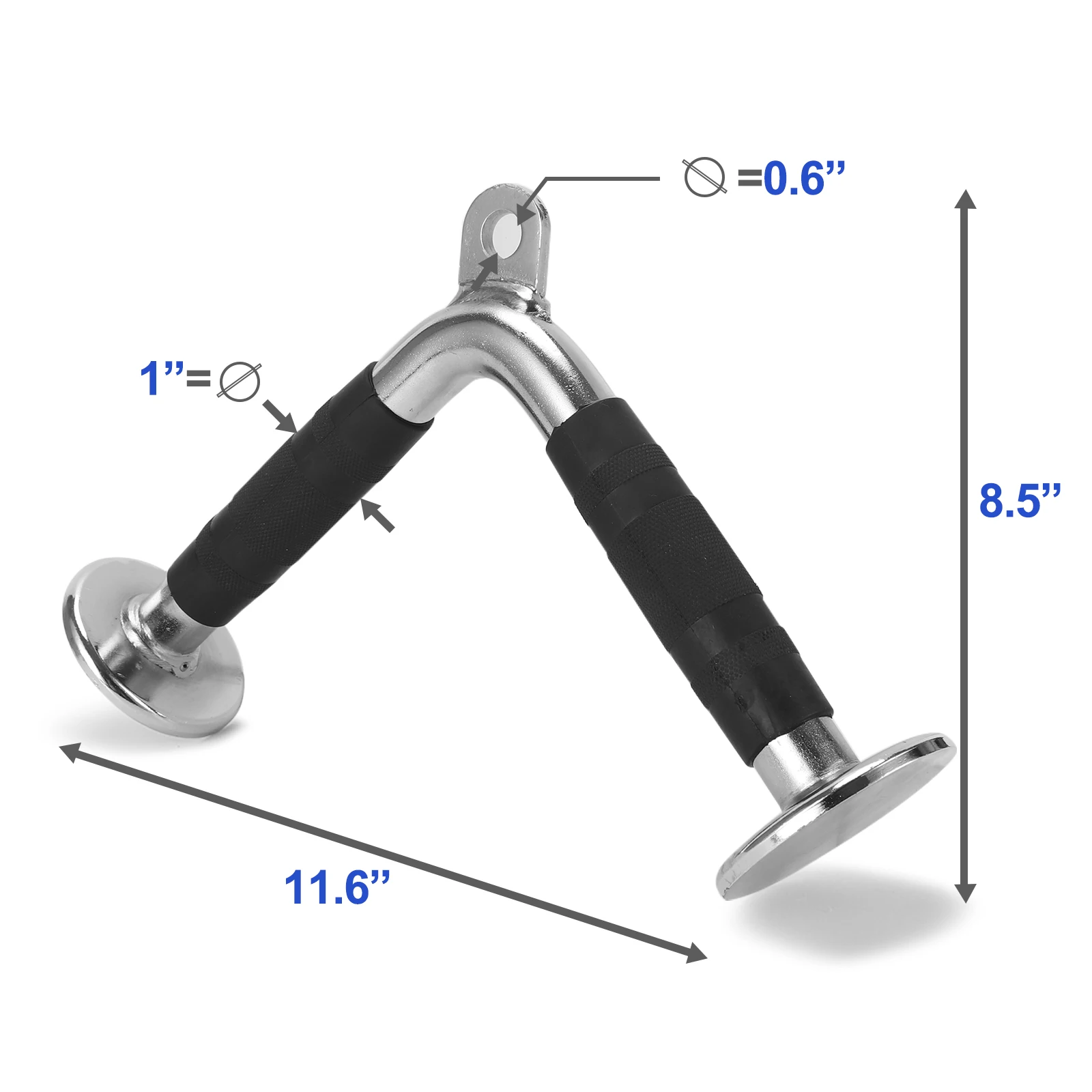 Custom Black Pulley System Cable Attachment Set Fitness Equipment Accessories for Weight Lifting