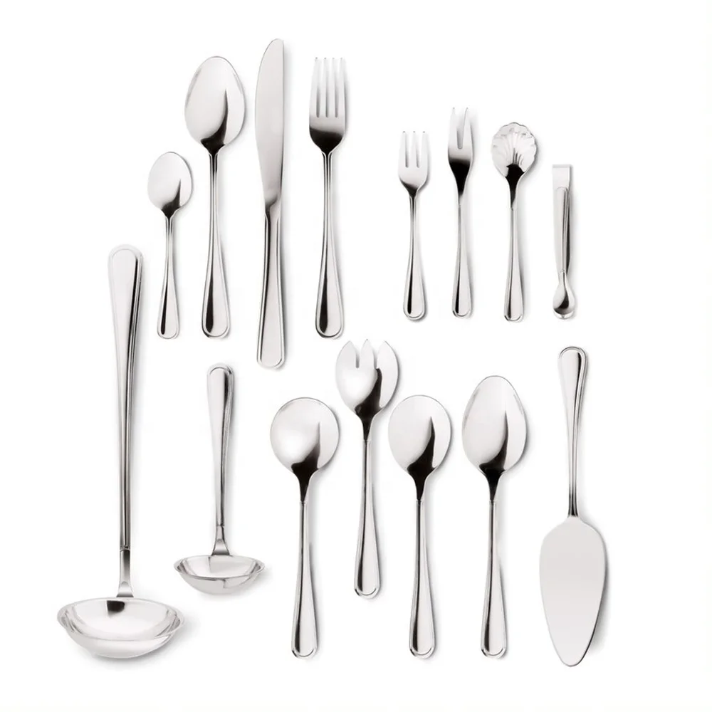 Best Tableware Inox Sztuccow BESTECKSET 30/42/48/101/102/130 Pcs Cutlery Set Stainless Steel