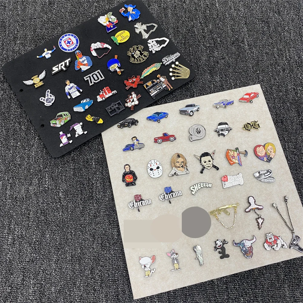 Custom Various Metal Lapel Pins Badge High Quality Hard Soft Enamel Pins Cartoon Popular Baseball Cap Hat Pins