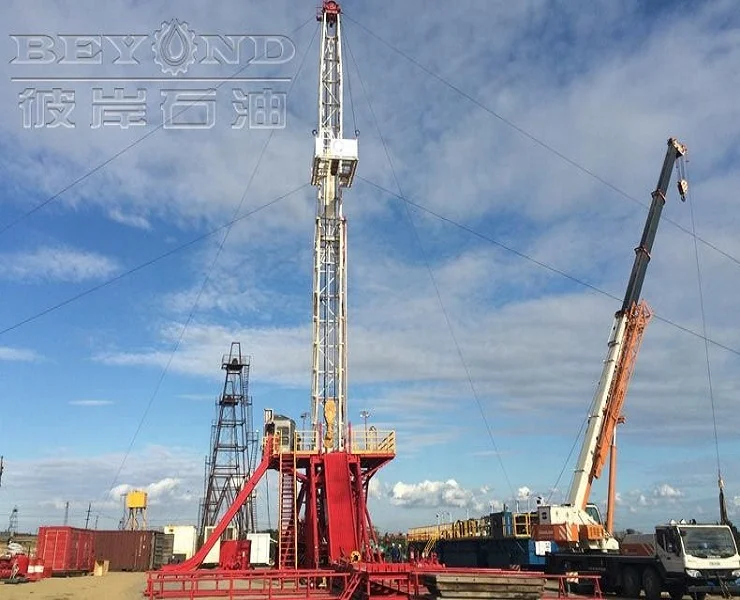 Oilfield Xj150 Xj250 Xj350 Xj450 Xj550 Xj650 Oil Well Truck mounted drilling rig &Workover Rig for oil drilling