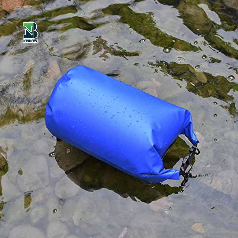 INSTINCT 2L 3L 5L 8L 10L 15L 20L 30L 40 Boating Floating Custom Logo Outdoor Polyester PVC Ocean Pack Waterproof Dry Bag