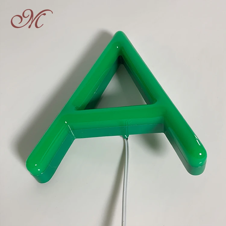 2023 New Customized Brands Advertising Signs Logo Illuminated 3D Acrylic LED Letter Sign Outdoor Signage  Board