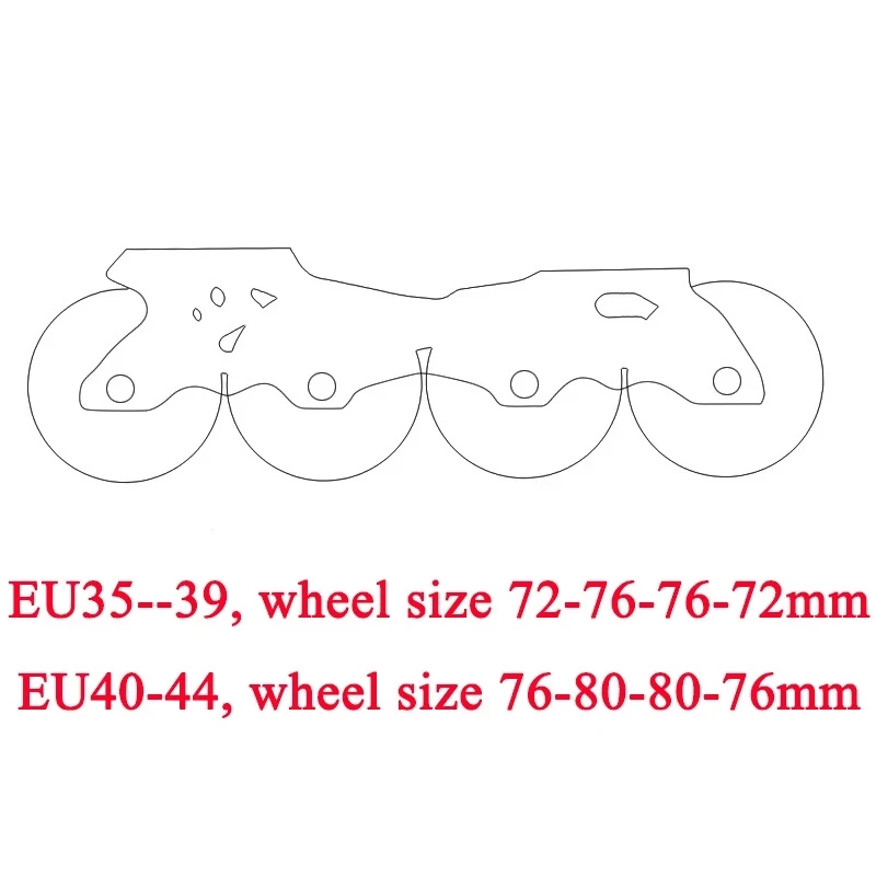Wholesale cheap Plastic fiber glass professional adult man 4 wheels inline roller skates