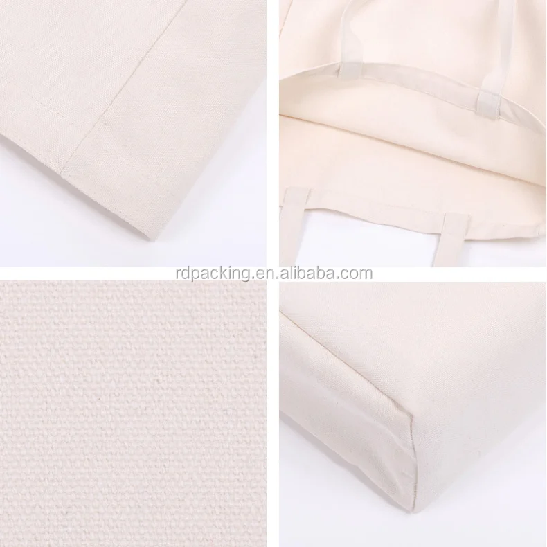 Wholesale Hot Sale colorful Reusable Cheap Custom Logo Maillard color 10oz Cotton Shopping Bag canvas bag With Zipper