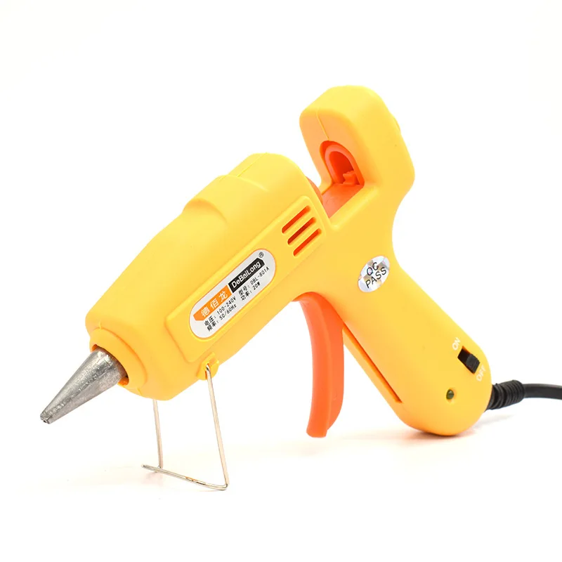 Hot Melt Glue Gun 20W Mini Size High Temperature for DIY Works