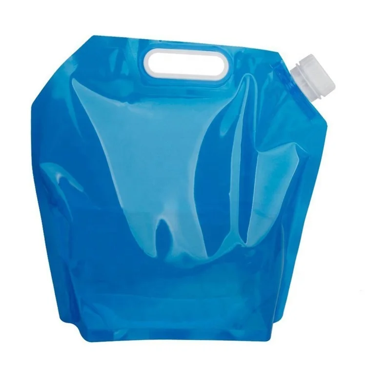 10 Liter Premium Collapsible No-Leak Freezable Foldable Water Container Bag