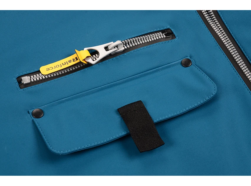 Лидер продаж женский дышащий дождевик из искусственной кожи с капюшоном Водонепроницаемый модный на молнии спереди