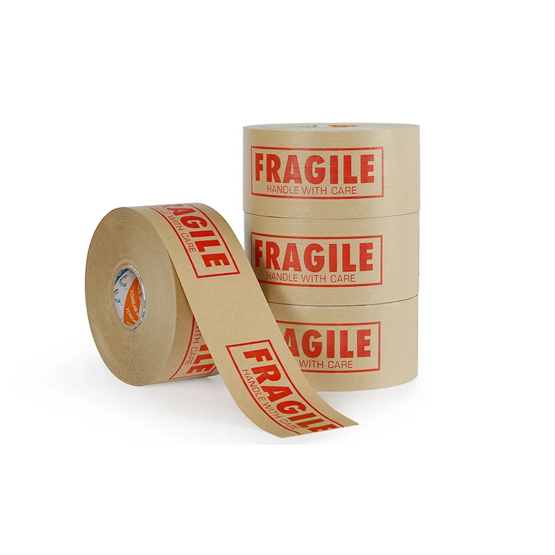 Paper Gummed 140U Banding Sealing Gum Seal Packaging prime water activated packing kraft paper tape