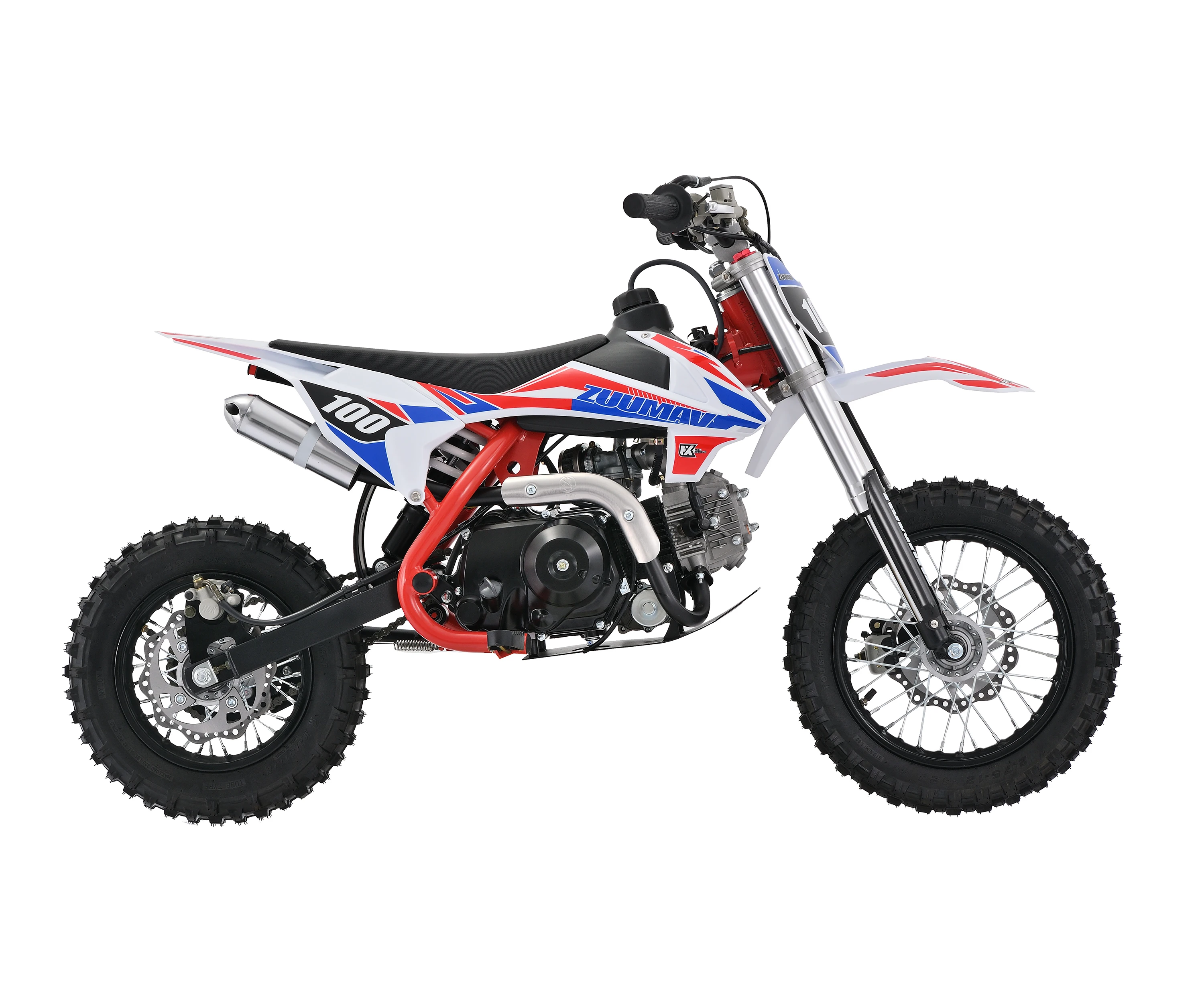 Factory Direct Sales ZUUMAV K1 110cc Kids Automatic Mini Dirt Bike Pit Bike