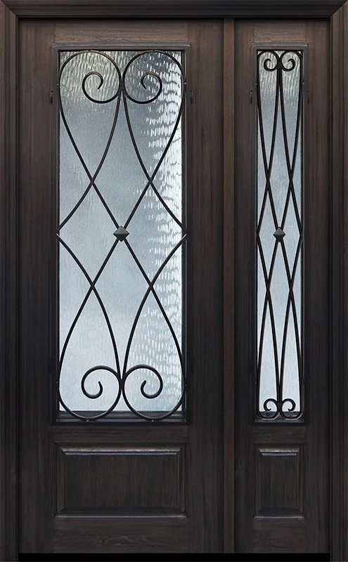 American wrought iron entry double door wrought iron doors double exterior wrought iron door for home