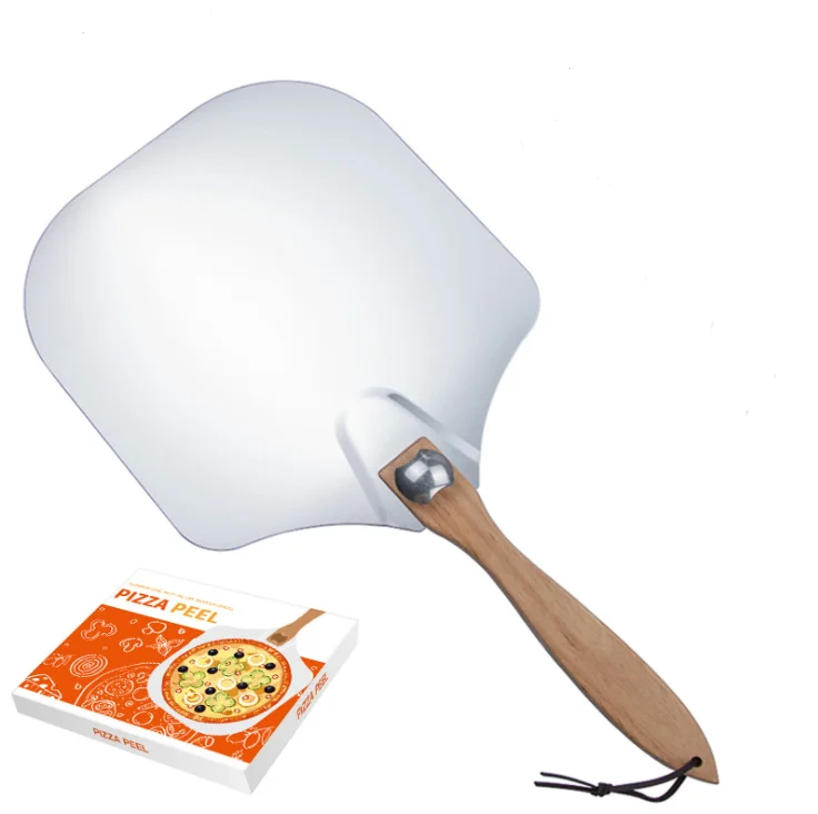  Amazon Hot Selling Foldable 12 x 14 Aluminum Alloy Blade Pizza Peel with Great