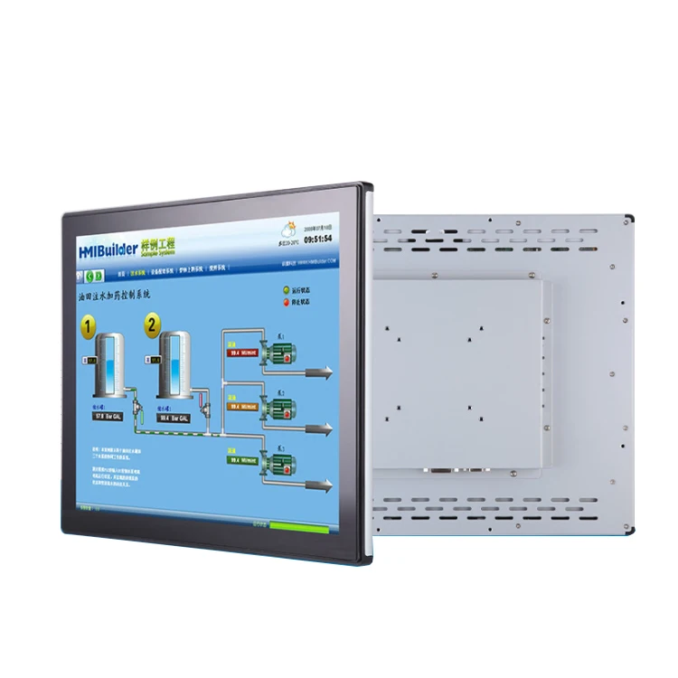 Waterproof 21.5 inch capacitive touch android tablet monitor embedded industrial KIOSK RK3288 WIFI 4G all in one computer