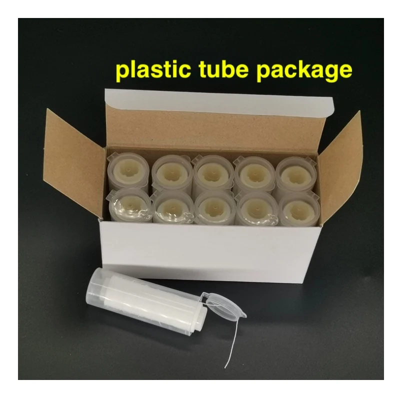 Рыболовная приманка с эластичной нитью, белая приманка, сменная нить, эластичная приманка с проводом диаметром 0,1-0,5 мм