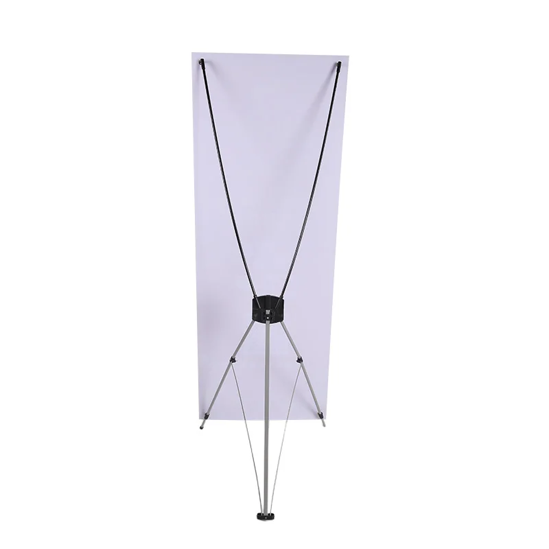 Economic Outdoor Aluminum Material X Stand Display Banner for Advertising Post
