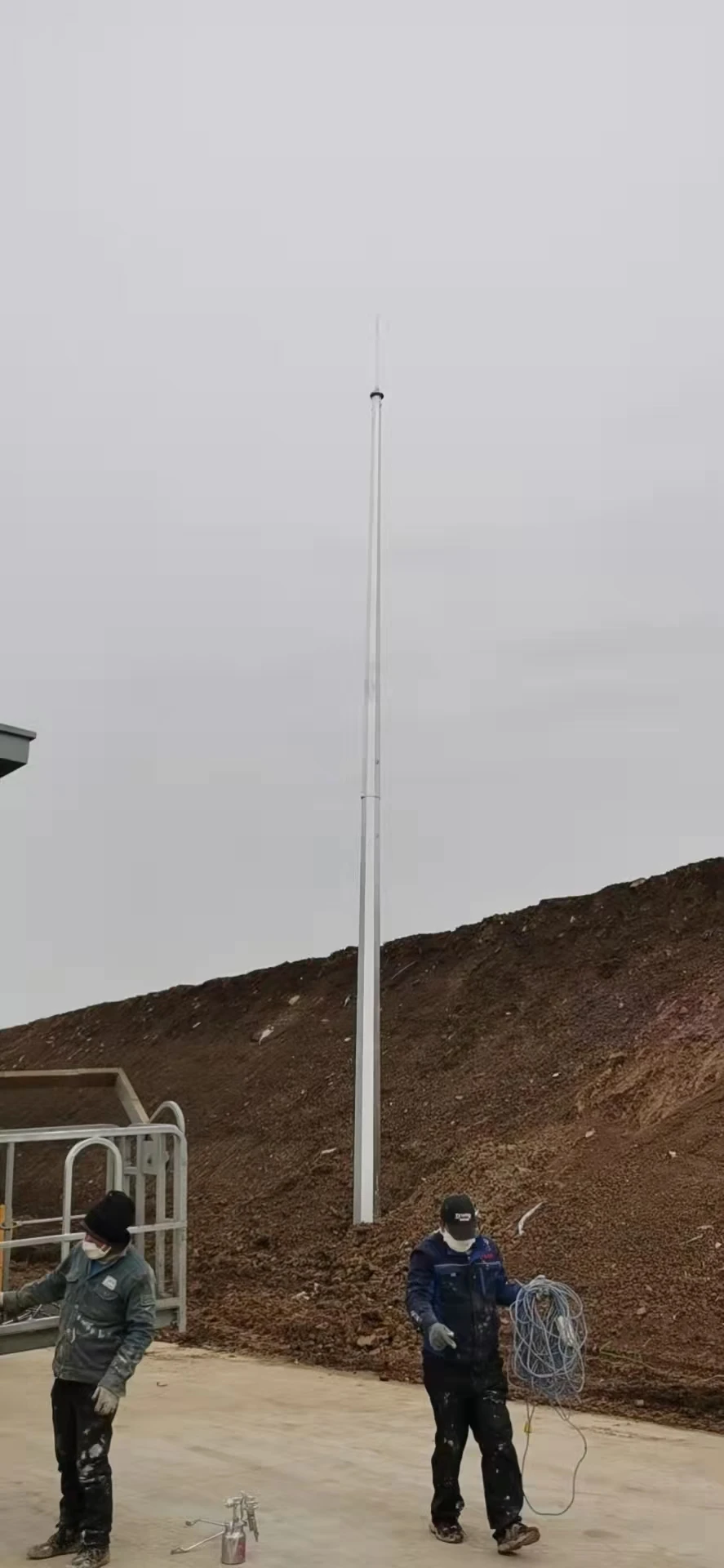 Lightning Protection/lightning Rod Tower/ Steel Lightning Rod Tower